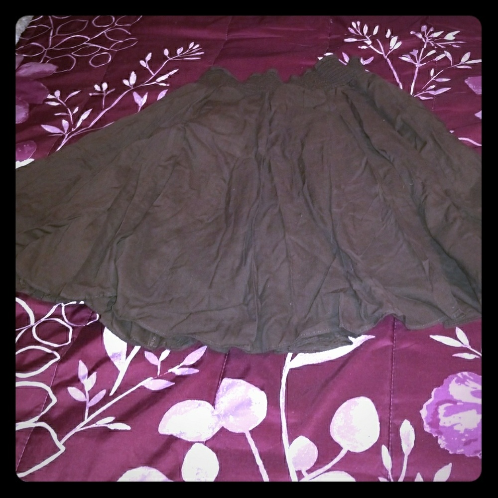 Brown skirt